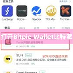 打开Bitpie Wallet比特派