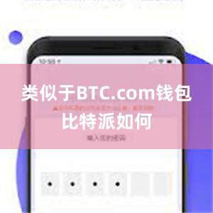 类似于BTC.com钱包比特派如何